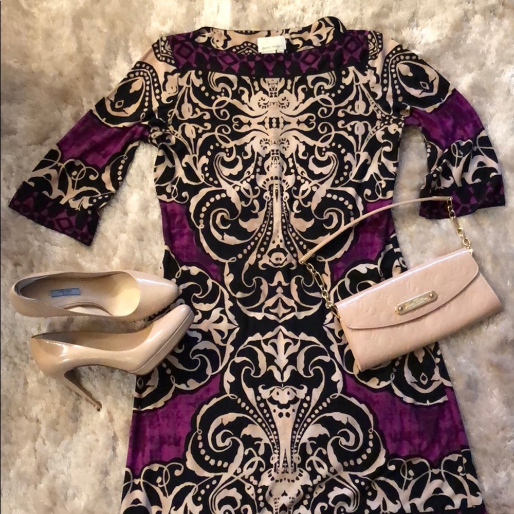 Donna Morgan printed dress